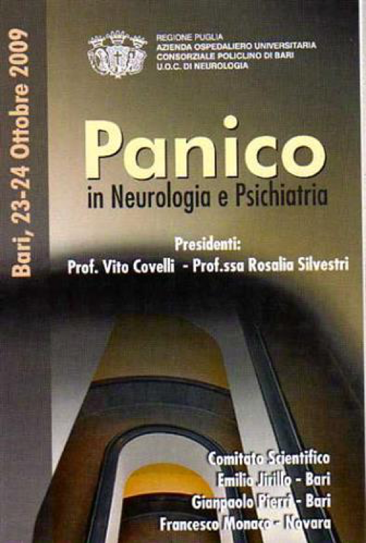 vito covelli congressi panico in neurologia e psichiatria